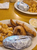 Combo Popcorn Shrimp and Scallops